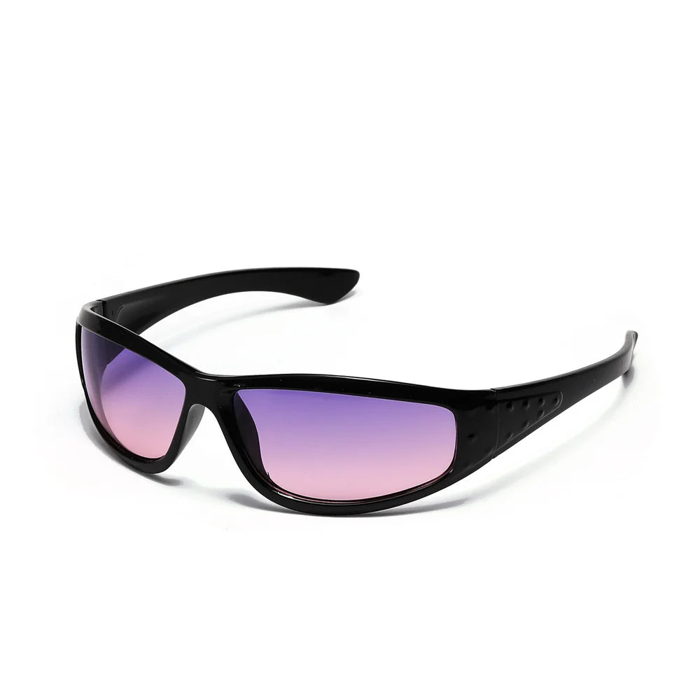 Y2K Sunglasses Men Women Color Hollowed Outdoor Driving UV400 Sunglasses Girls Net Red Hip Hop Gothic Women Sun Glasses 2025 Hot