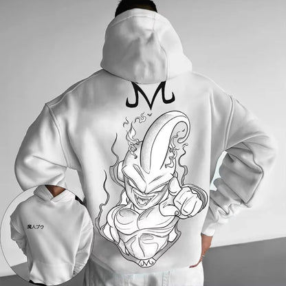 Dragon Broly Genuine Joint Men's Pullover 2025 Autumn and Winter New Loose Casual Gym Sports American Hip Hop Sweater Top