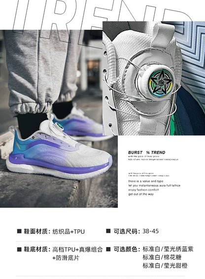 Men's Sneakers Casual Men's Shoes Tennis Luxury Trainer Race Breathable Shoes Fashion Running Shoes for Women