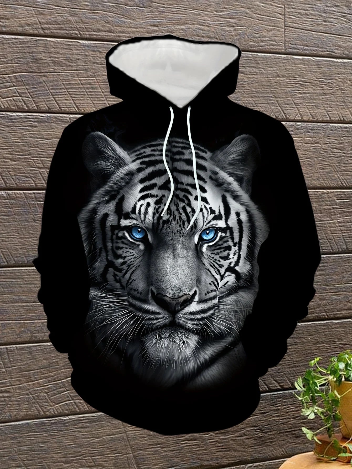 Animal Wolf Graphic Men's Fashion 3D Print Outdoor Hoodie Streetwear Hoodies Hooded Front Pocket Designer Hoodie Sweatshirt