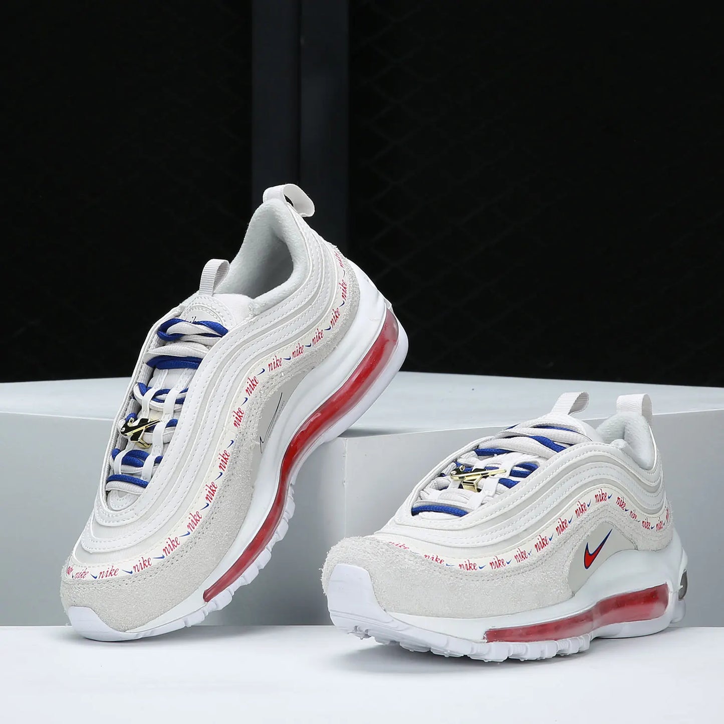 Nike originale AIR MAX 97 da donna, sneakers sportive basse con ammortizzazione ad aria DC4013-001