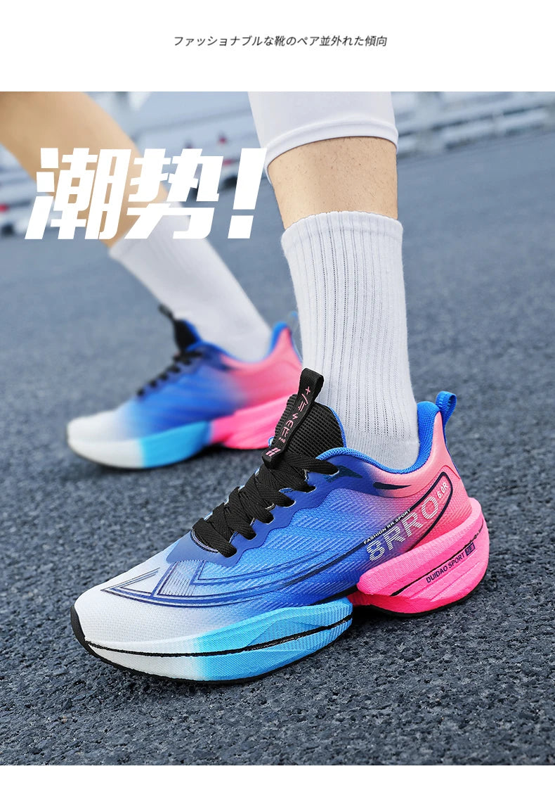 2026 New Men's Sports Running Shoes, Marathon-Ready, Breathable, Lightweight, Comfortable Women's Athletic Sneakers, Jogging Tennis Air Cushion