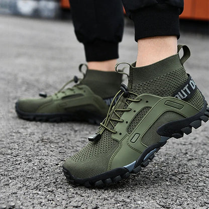 Size 39-47 Men's Aqua Shoes Anti-Slip Male Sneakers Mountain Hiking Shoes Quick-Drying Water Shoes Soft Casual Sneakers 2024