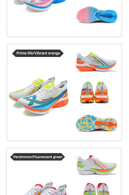 2025 Carbon-Platten-Marathonlaufschuhe Professional Test; stabile Unterstützung, ultraleichte Bounce-Schuhe Unisex 088