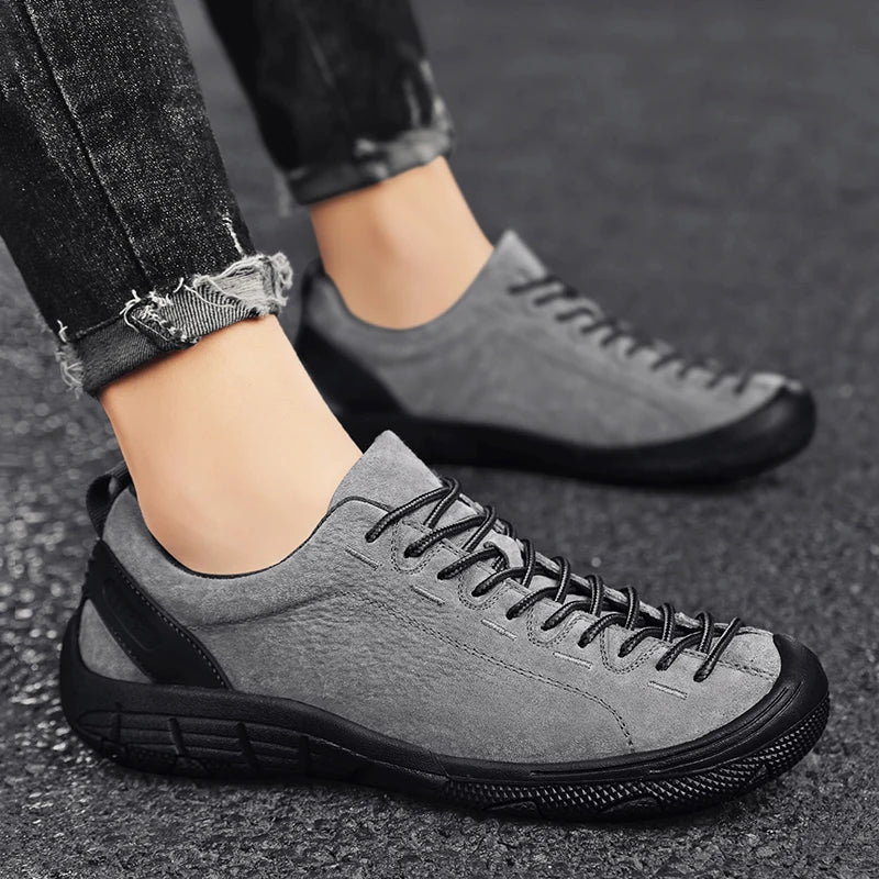 High Quality Trekking Sneakers for Men, Walking Shoes, Low-Cut Men's Hiking Shoes, Outdoor Non-Slip Sports Shoes, Large Size 47
