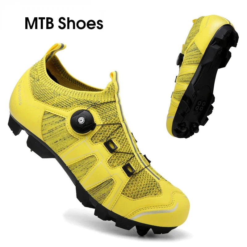 Professional Men Road Cycling Shoes Breathable Women MTB Bike Shoes Racing Speed Sneakers Mountain Bicycle Footwear for Shimano
