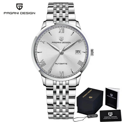 PAGANI DESIGN 40MM Pilot Men's Mechanical Watch Luxury Sapphire Glass Automatic Watch 100M Waterproof NH35 Wristwatch for Men