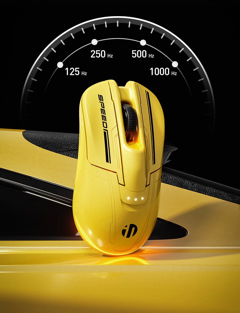 INPHIC Super Racing Car Series Wireless Bluetooth Gaming Mouse 500mA Battery Level Display Light Effect Customization