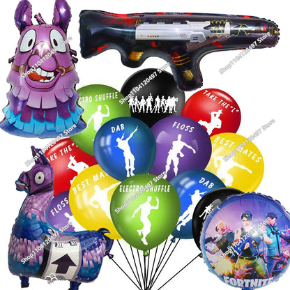 Set da 8 pezzi 10cm Fortnite Giocattoli Action Figure Modello Game Battle Royale Bambola Giocattolo Cool per Bambini e Ragazzi Regalo Divertente per Compleanno e Natale