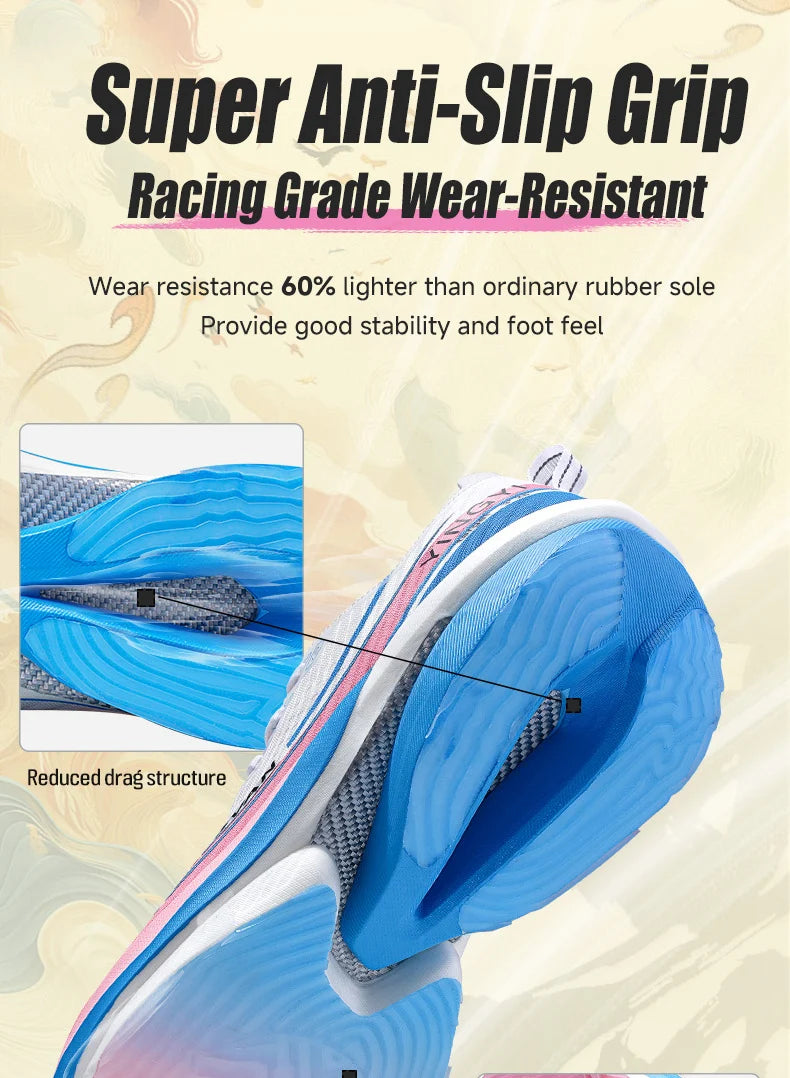 2025 Carbon-Platten-Marathonlaufschuhe Professional Test; stabile Unterstützung, ultraleichte Bounce-Schuhe Unisex 088