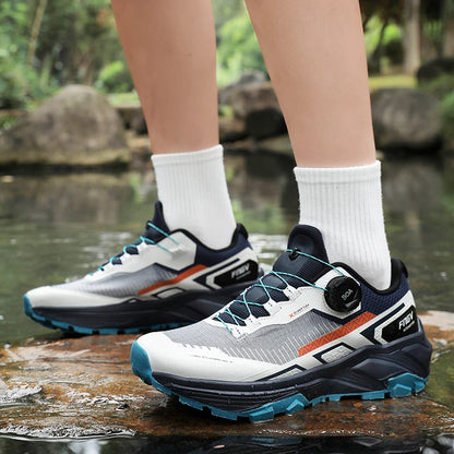 Frühlings- & Sommer-Laufschuhe für Herren – Outdoor-Wanderschuhe, abriebfeste Trailschuhe mit BOA-Verschluss, atmungsaktiver Sport- & Freizeitstil