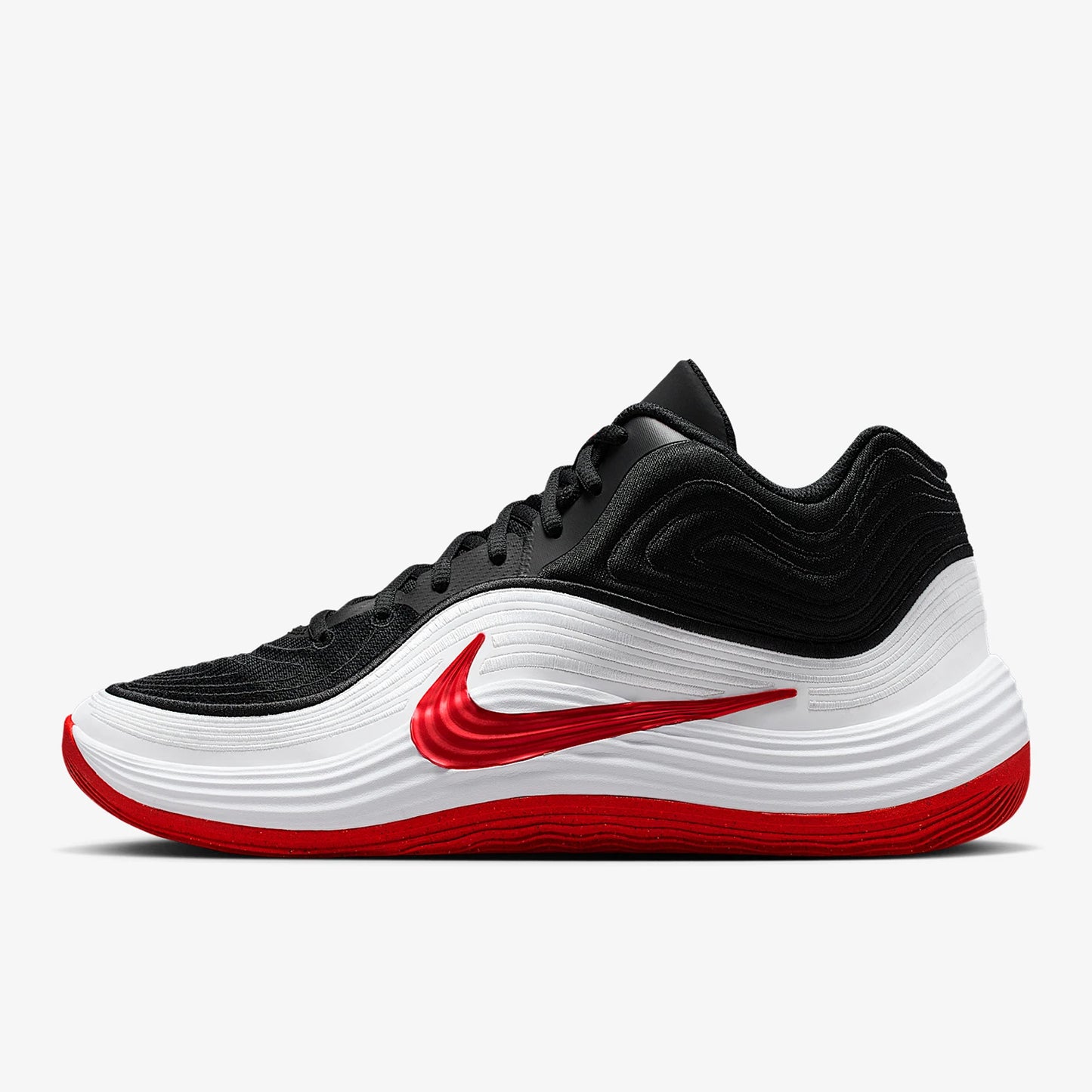 Zapatillas de baloncesto de entrenamiento Nike originales para hombre, de otoño, corte medio y alta durabilidad IH1105-003