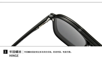 2026 Mirror Magnetic Attraction Polarized Sunglasses 2 Iin 1 Clip Cycling Glasses Dazzling Men Double-Barreled Glasses Women