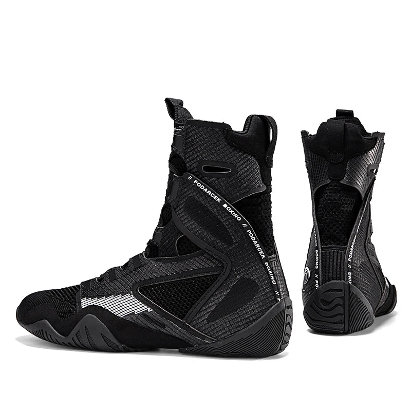 2026 Men Boxing Shoes Classic Training Outdoor Sneakers Sports Professional Fitness Wrestling Shoes Equipment Original Boxing Boots