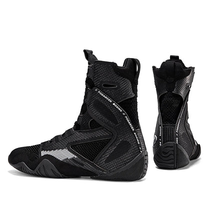 2026 Men Boxing Shoes Classic Training Outdoor Sneakers Sports Professional Fitness Wrestling Shoes Equipment Original Boxing Boots