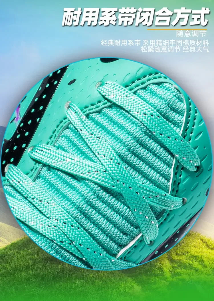 Oversized Football Boots for Youth & Children, Comfortable Flexible Design, Stable Anti-slip Performance for Outdoor Field Sports