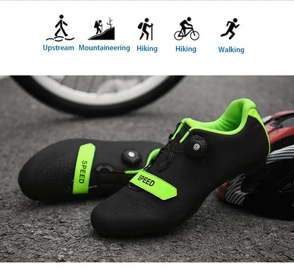 Cycling Sneakers Breathable MTB Shoes for Men and Women Trail Mountain Bicycle Riding Shoes Sport Road Bike Shoes SPD Pedal Cycle Shoes