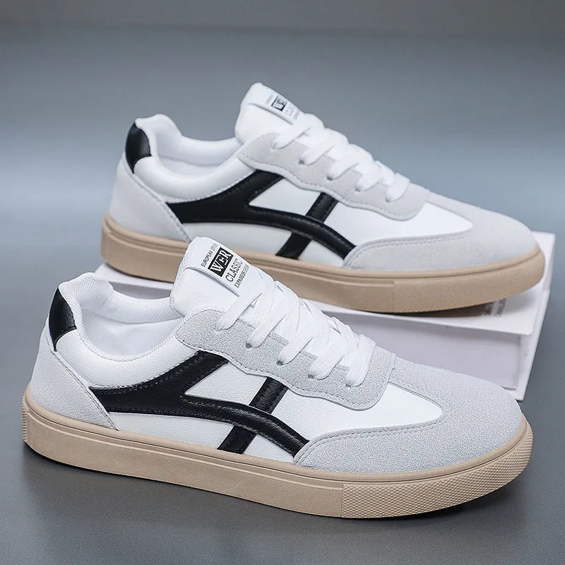 Men’s Casual Shoes New Fashion Lightweight Casual Outdoor Walking Sneakers Anti-Slip Flat Men’s Shoes