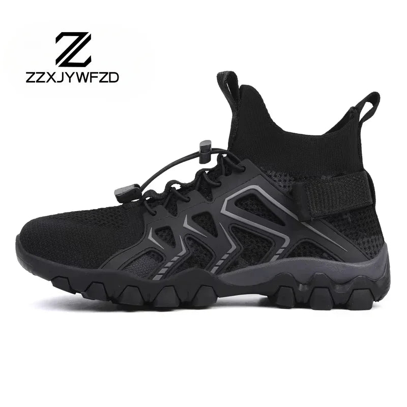 Unisex Breathable Quick-Drying Fishing Water Sport Shoes Summer Upstream Barefoot Aqua Boots Outdoor Non-Slip Women Beach Shoes