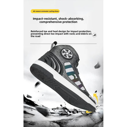 Motorcycle Professional Protective Riding Boots Four Season New Fashion Breathable Anti-Slip Men's Outdoor Off-Road Riding Shoes