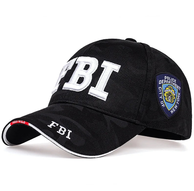 Kanye FBI Fashion Letters Baseballcaps für Damen und Herren, Sport-Visiere, Snapback-Caps, Sonnenhut für Herren, Gorras
