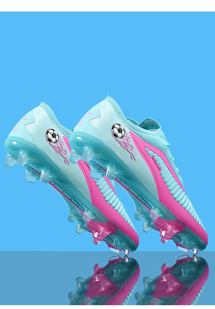 Nuove scarpe da calcio professionali da uomo, alta qualità, scarpe da soccer rapide, tacchetti society, scarpe professionali per campo da calcio, sneaker basse