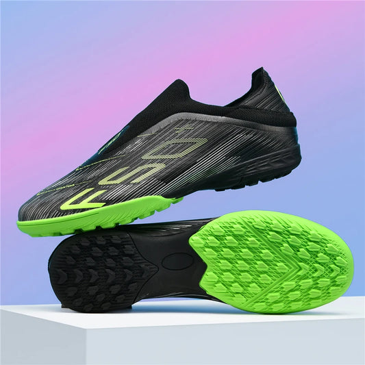 New Men Soccer Shoes Grass Cleats Futsal Comfortable Turf Football Boots Sports Ultralight Fg Non Slip Indoor Adult Non-Slip