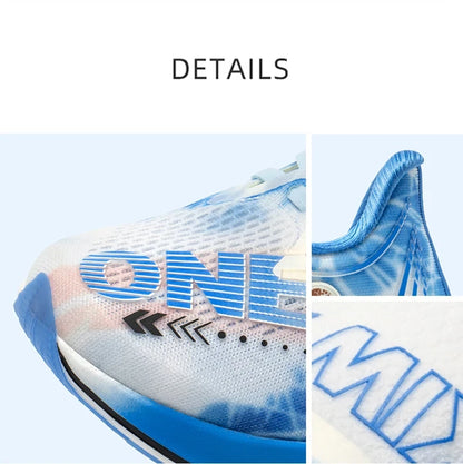 ONEMIX Neue Marathon-Laufschuhe mit Nylon-Carbonplatte, stoßdämpfende Profi-Rennschuhe mit stabiler Unterstützung, ultraleichte Rebound-Sneaker