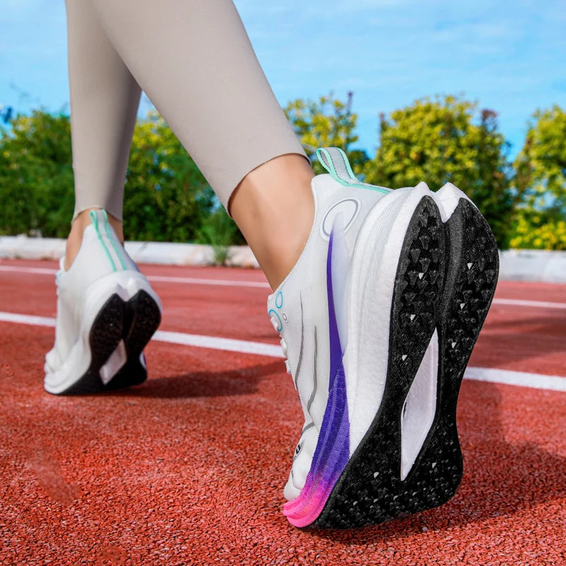 Men's Carbon Board Running Shoes Marathon Long-Distance Running Sports Shoes Support Stable Casual Women's Breathable Running Shoes