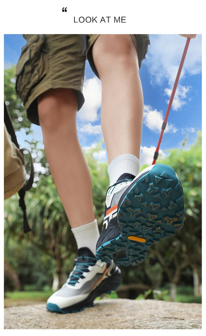 Frühlings- & Sommer-Laufschuhe für Herren – Outdoor-Wanderschuhe, abriebfeste Trailschuhe mit BOA-Verschluss, atmungsaktiver Sport- & Freizeitstil