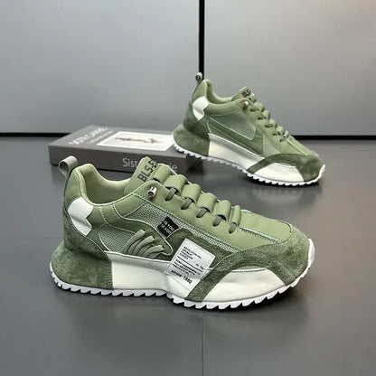 Men's Luxury Sneakers Sports Moccasins Chunky Casual Comfortable Breathable Trendy Designer Personality Shoes