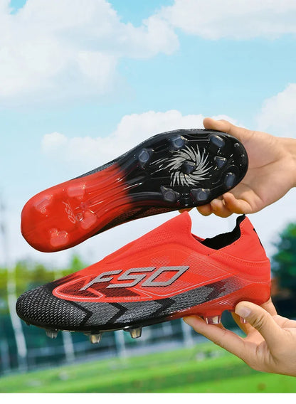Men's New Indoor TF Football Boots High Quality Training Original Male Breathable Non-Slip Soccer Shoes Turf Futsal Football Shoes