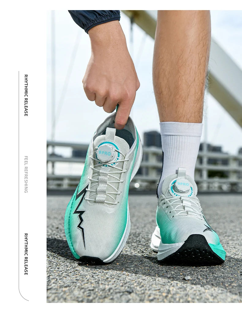 Casual Running Shoes for Men, Marathon Sports Carbon Plate, Breathable, Lightweight, Comfortable Women's Athletic Non-Slip Sneakers 2026