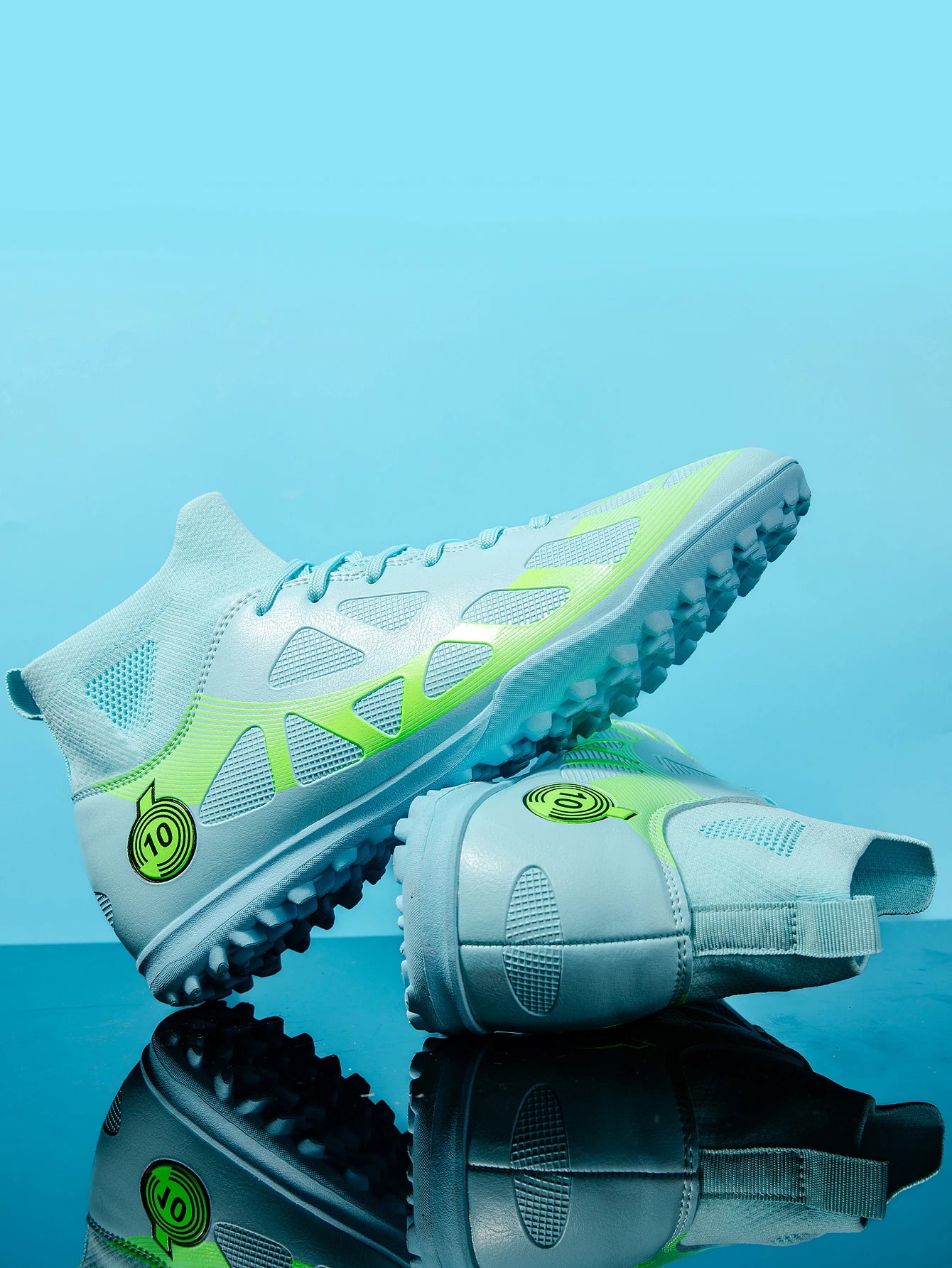 High Quality TF Football Boots for Men and Women, PU Fabric Upper, Rubber Cleats, Non-Slip Training Football Shoes