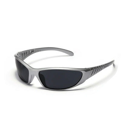 Y2K Sunglasses Men Women Color Hollowed Outdoor Driving UV400 Sunglasses Girls Net Red Hip Hop Gothic Women Sun Glasses 2025 Hot