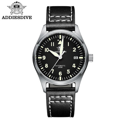 ADDIESDIVE Watch For Men MY-H2 Stainless Steel Classics Mechanical Watches NH35 200m Diving Luminous Analog Watch Reloj Hombre
