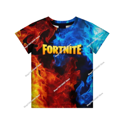 Neues Fortnite 3D-digital bedrucktes Kapuzensweatshirt für Kinder – modischer, trendiger Casual-Pullover, Geburtstagsgeschenk