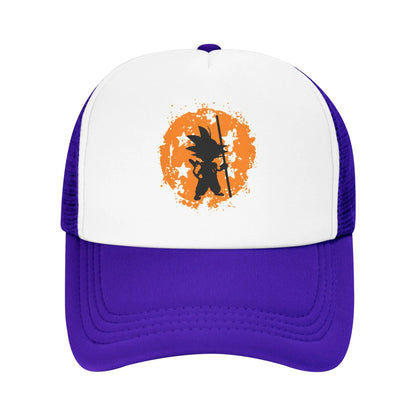 Unisex Dragon Ball Z Goku Dbz Trucker Hats Outdoor Mesh Baseball Caps Snapback Caps  Hats Sun Caps Trucker Cap High Quality