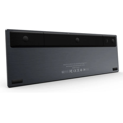 Teclado inalámbrico ruso, español, inglés y francés Rii K12+/i12+ Mini Keyboard con panel táctil para Android, laptop, PC y TV Box