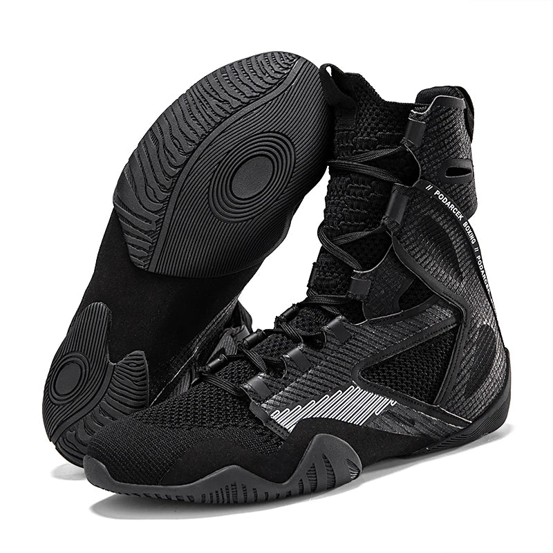 2026 Men Boxing Shoes Classic Training Outdoor Sneakers Sports Professional Fitness Wrestling Shoes Equipment Original Boxing Boots