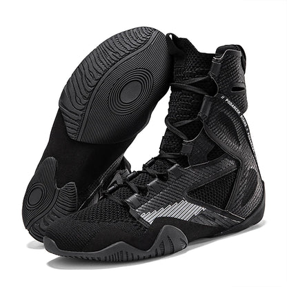 2026 Men Boxing Shoes Classic Training Outdoor Sneakers Sports Professional Fitness Wrestling Shoes Equipment Original Boxing Boots
