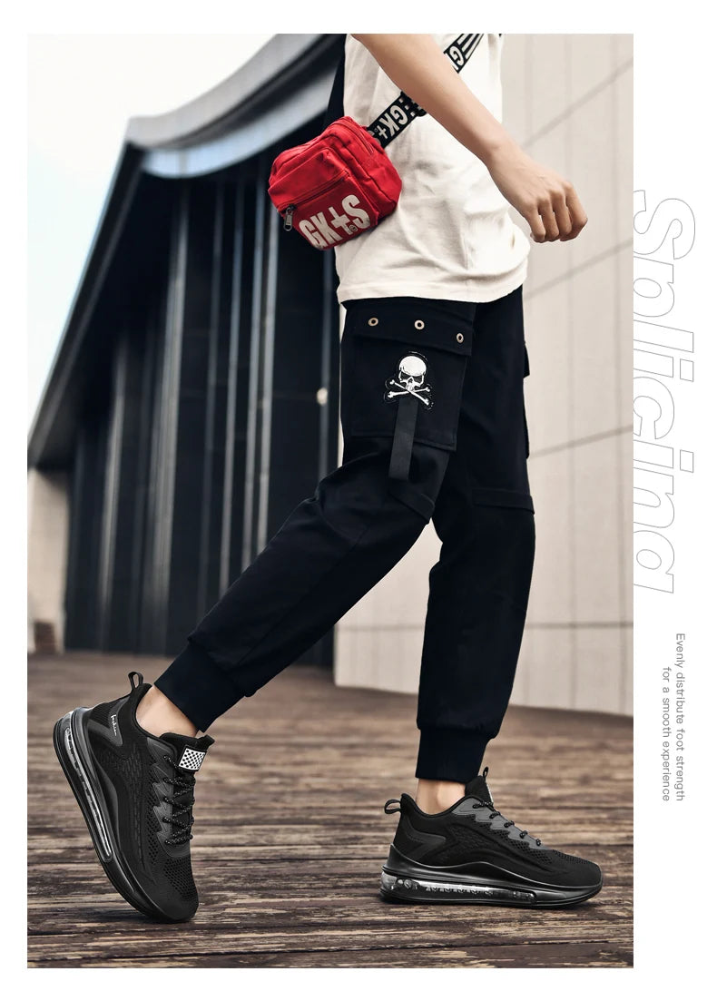 Men's Sneakers Casual Shoes Luxury Trainers Breathable Fashion Loafers Running Shoes
