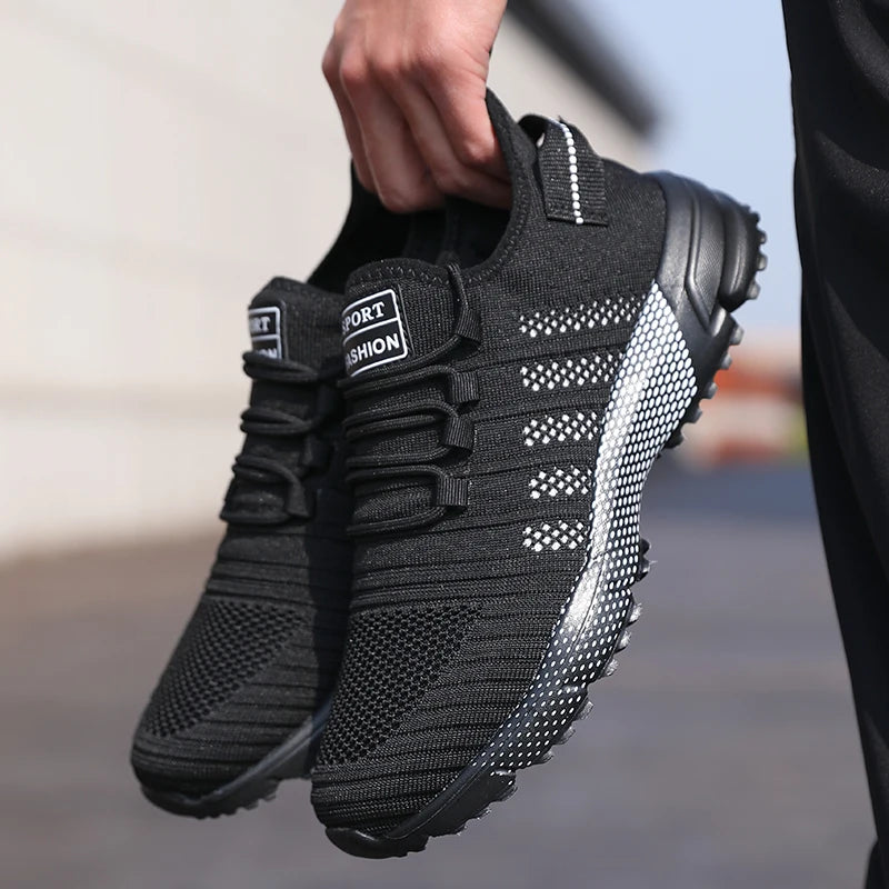 Zapatillas deportivas casual transpirables para hombre, moda verano 2025, calzado de running ligero y suave, tallas de mujer 36-46