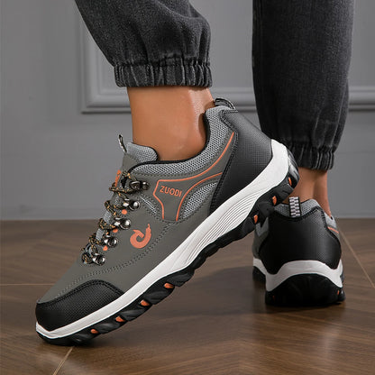 Zapatillas de senderismo para hombre nuevas, transpirables, ultraligeras y antideslizantes, para deportes al aire libre, camping y running