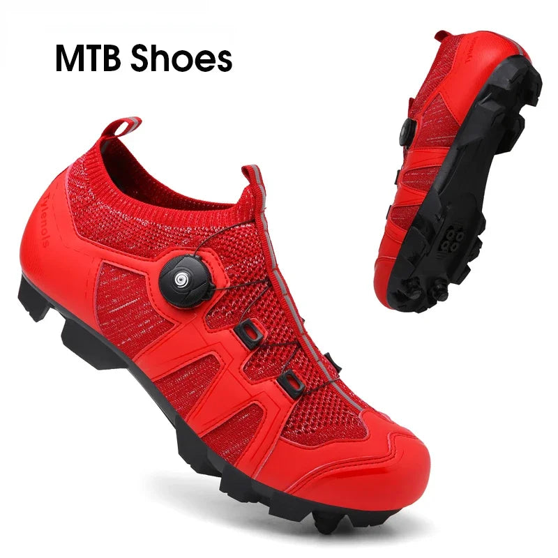 Professional Men Road Cycling Shoes Breathable Women MTB Bike Shoes Racing Speed Sneakers Mountain Bicycle Footwear for Shimano