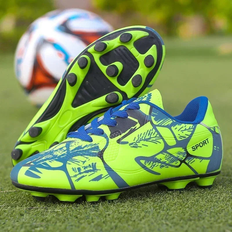 New Men Kids Soccer Shoes Cleats Adult Professional Football Boots Ultralight Non-Slip Grass Boys Training Shoes Drop Shipping
