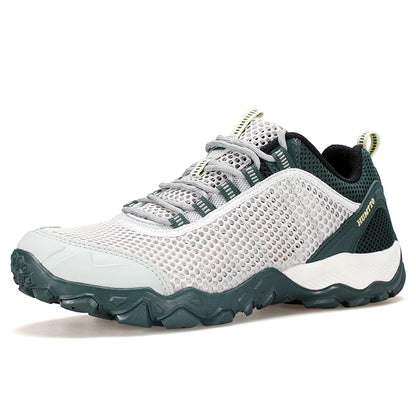 HUMTTO Men's Non-slip Sports Breathable Summer Hiking Shoes Outdoor Luxury Designer Trekking Climbing Sneakers
