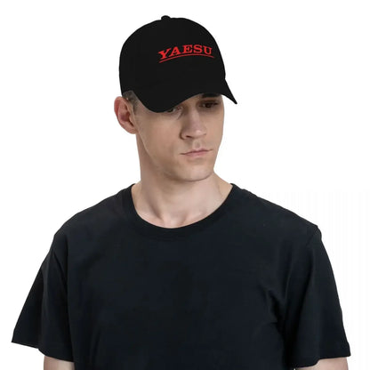 Yaesu 2024 Fashion Baseball Men Polyester Hats Adjustable Hat Universal Casual Cap Truck driver Hat