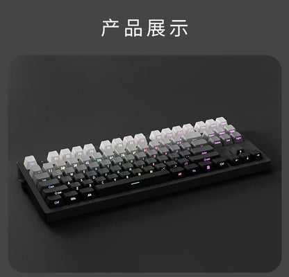 2025 Original Daylight Keycaps PTB Translucent, Side-engraved Oem 136 Keys, Customized To Fit 60/84/98/108 Mechanical Keyboards.