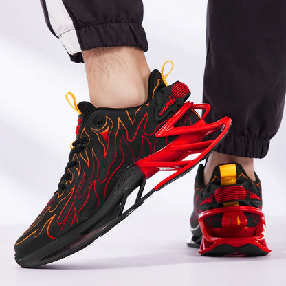 Men's Sneakers Luxury Tennis Casual Trainer Race Breathable Fashion Loafers Running Shoes for Men